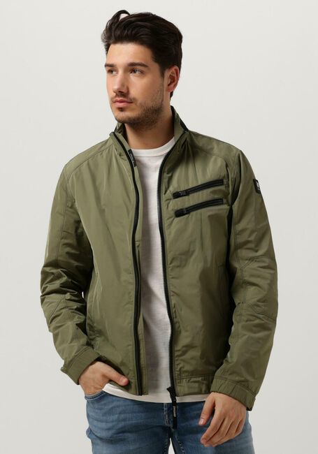 Olijf VANGUARD Jack SHORT JACKET FLIGHTER WHEELSTER - large