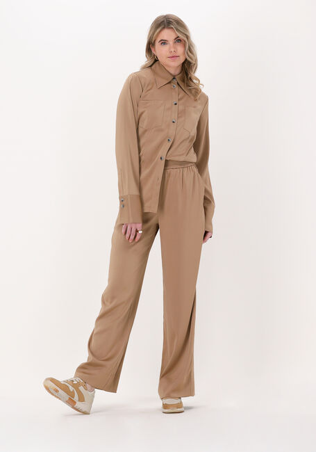 Bruine CATWALK JUNKIE Wijde broek TR CAMELIA - large