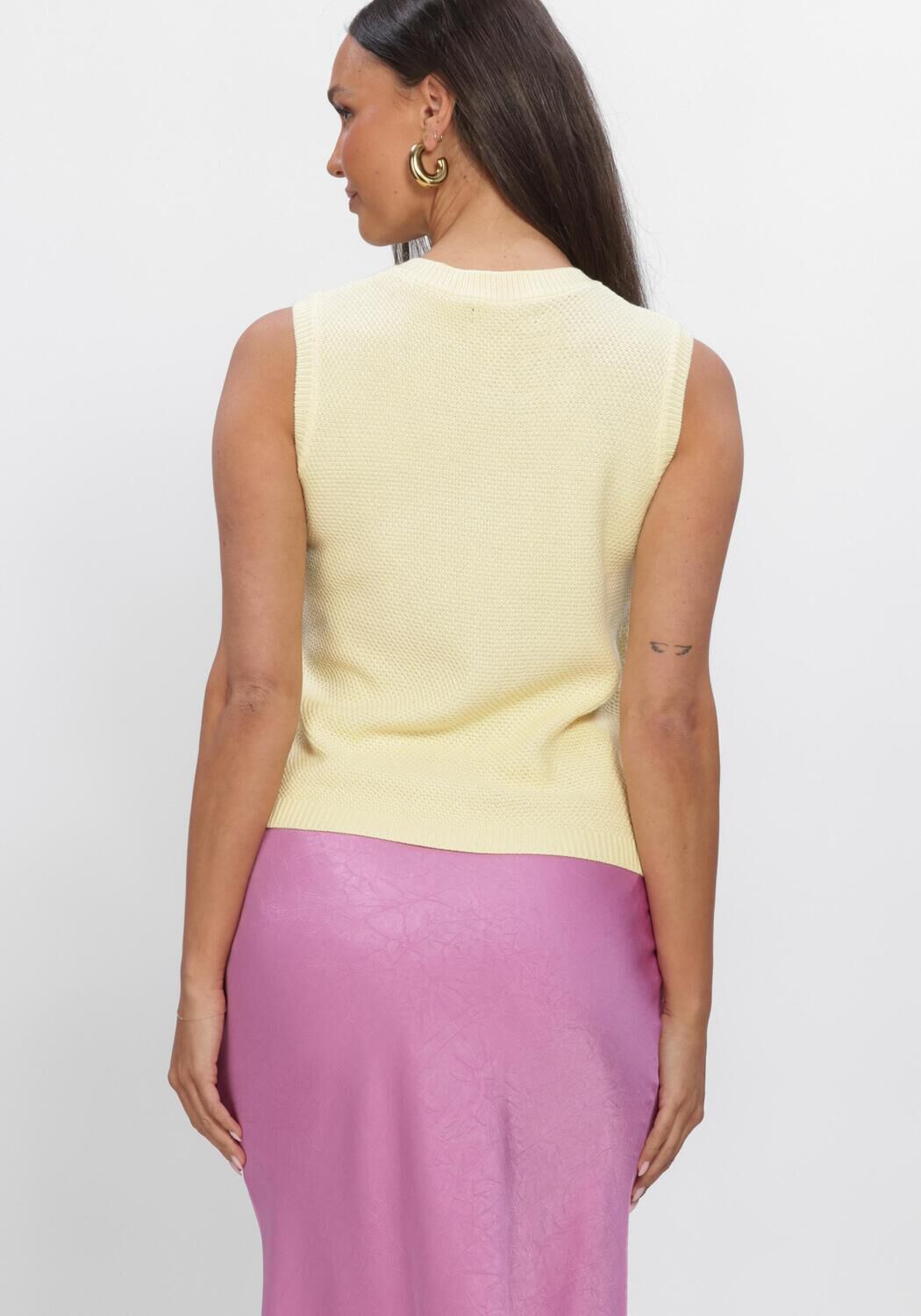 Gele YDENCE Tops & T-shirts KNITTED TOP MONA - large