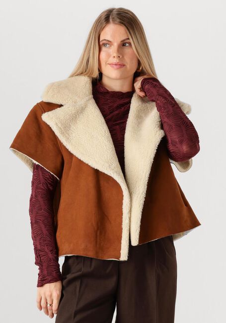 Bruine EST'SEVEN Jack CARDIGAN CAPE LOUISE - large