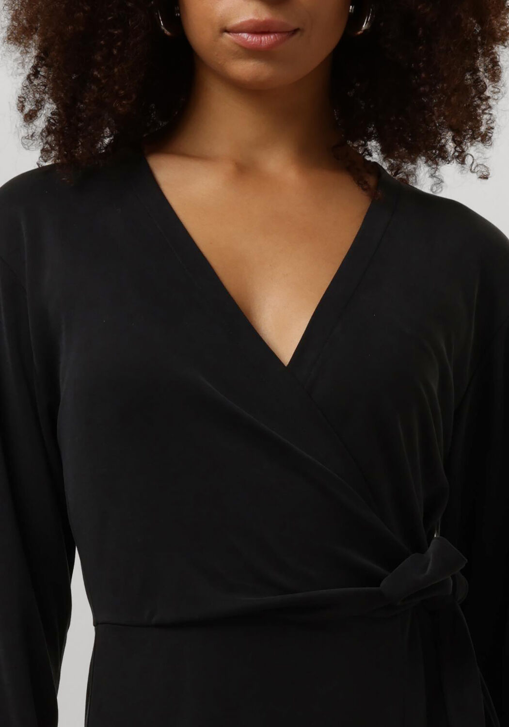 MSCH COPENHAGEN Dames Jurken Mschadelona Lynette Wrap Dress Zwart