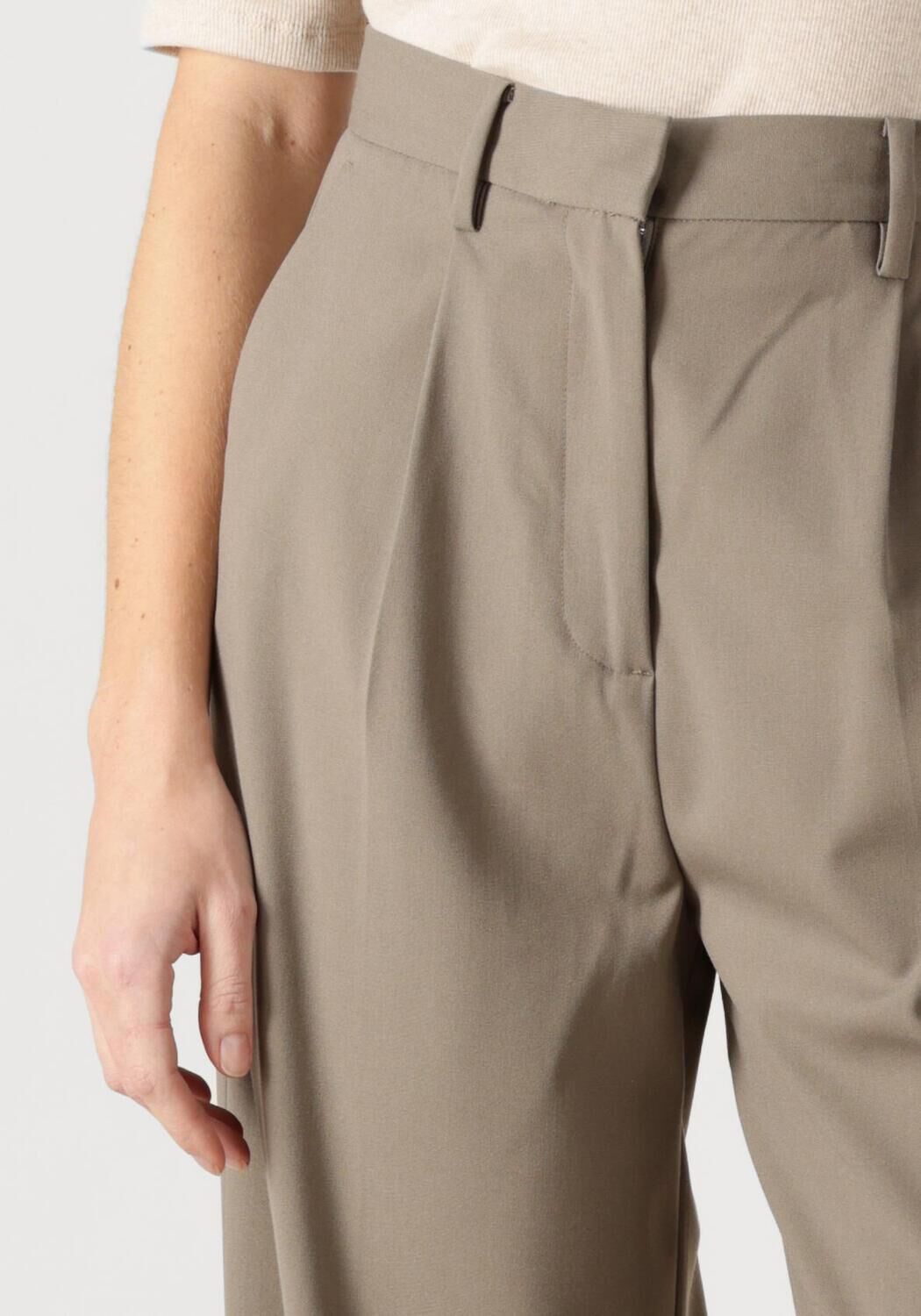 SECOND FEMALE Dames Broeken Carlane Trousers Taupe