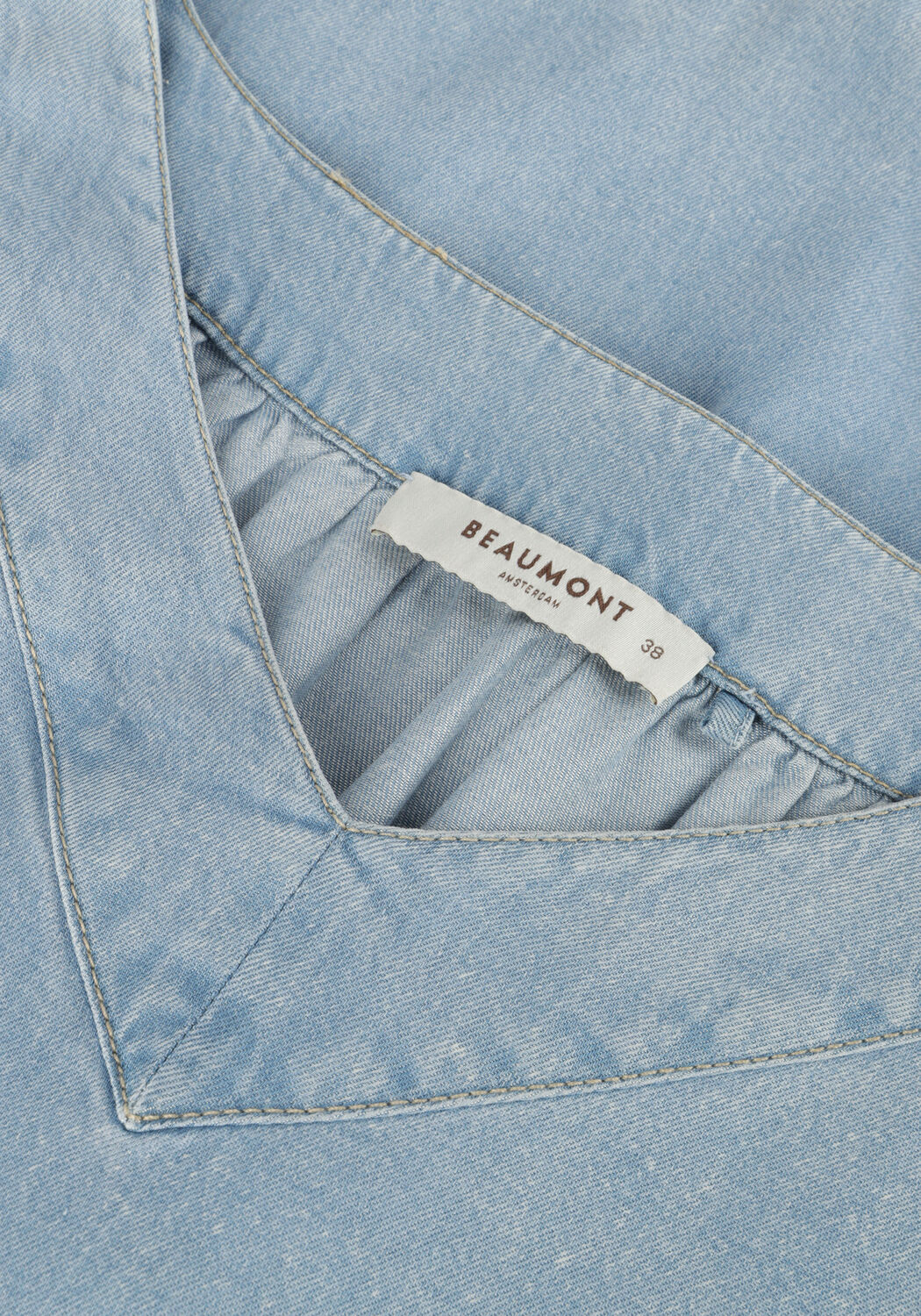 Blauwe BEAUMONT Blouses FAE TOP - large