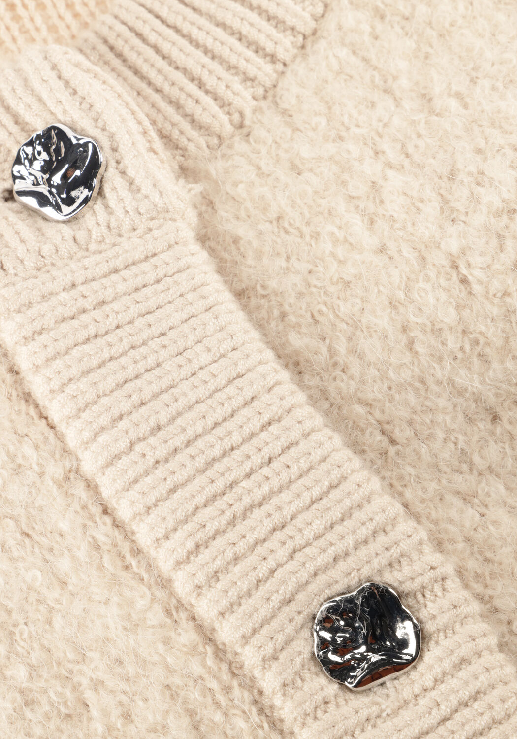 Creme MSCH COPENHAGEN Trui MSCHNERIDA KNIT JACKET - large