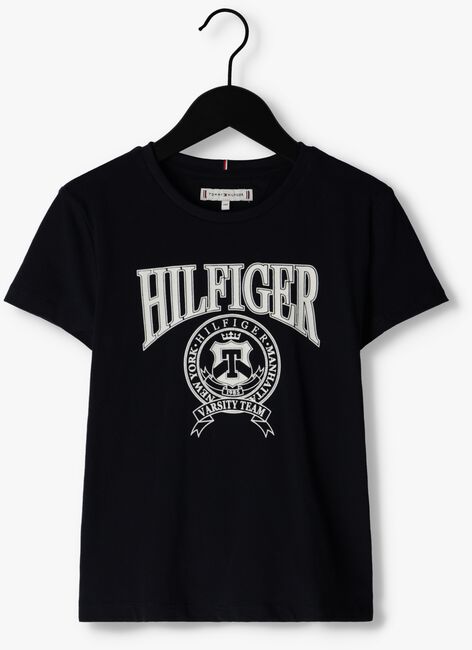 Donkerblauwe TOMMY HILFIGER T-shirt HILFIGER VARSITY TEE S/S - large