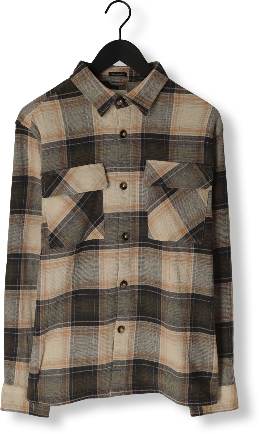 DSTREZZED Heren Overshirts Corey Overshirt Donkergroen