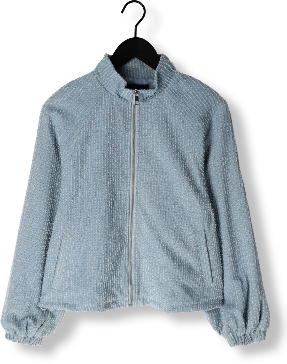 ANOTHER LABEL Dames Jassen Sare Denim Jacket Lichtblauw