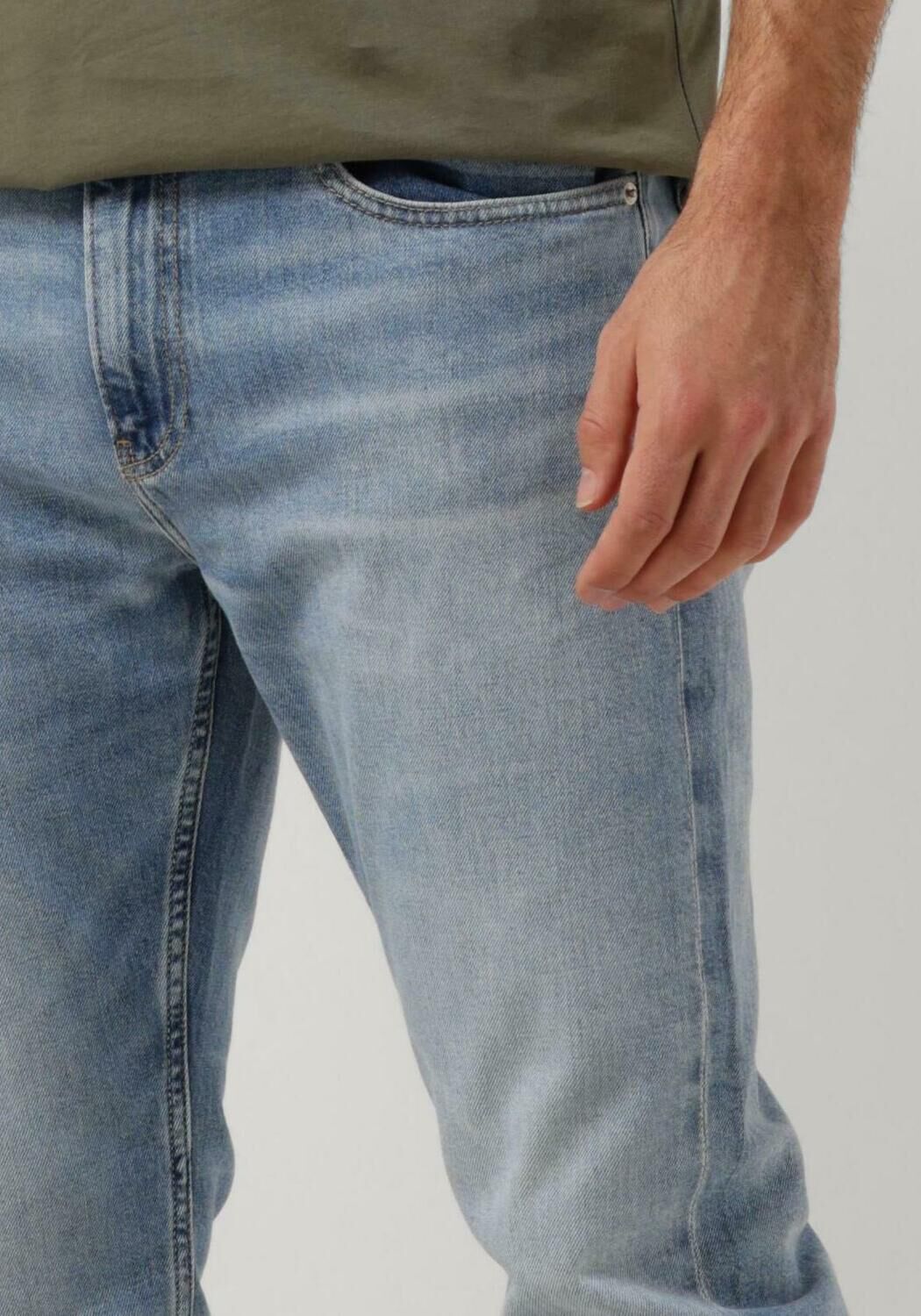 CALVIN KLEIN Heren Jeans Slim Taper Blauw