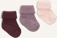 Lila MP DENMARK Sokken WOOL RIB BABY SOCKS 3 PACK Lila MP DENMARK Sokken WOOL RIB BABY SOCKS 3 PACK - medium