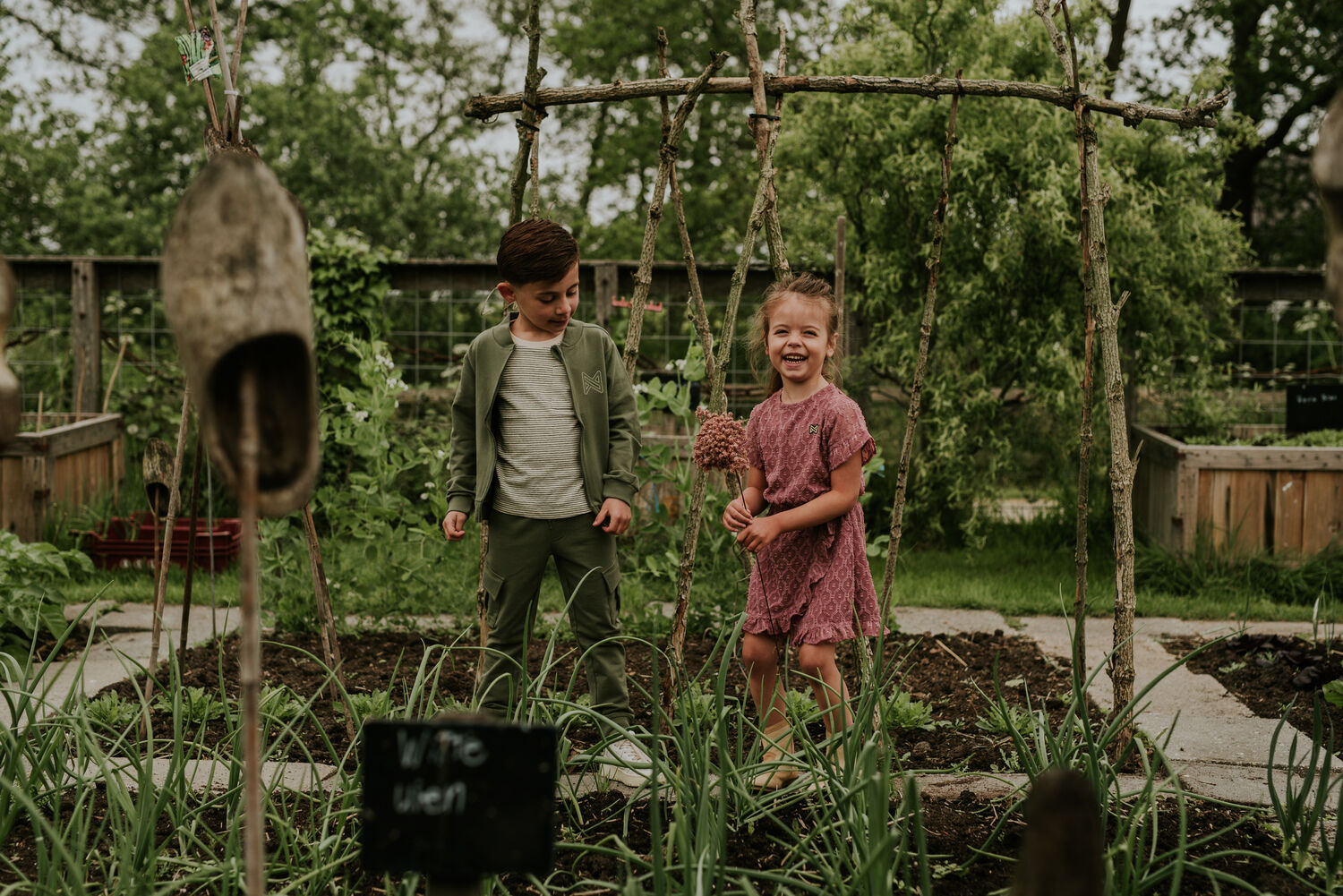 Groene KOKO NOKO T-shirt N58830 - large