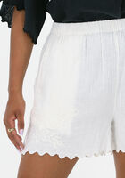 Witte SISSEL EDELBO Broeken ORGANIC COTTON SHORTS - medium