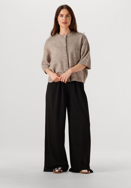 Beige EDITED Vest OLINE WOOL KNIT T-SHIRT - large