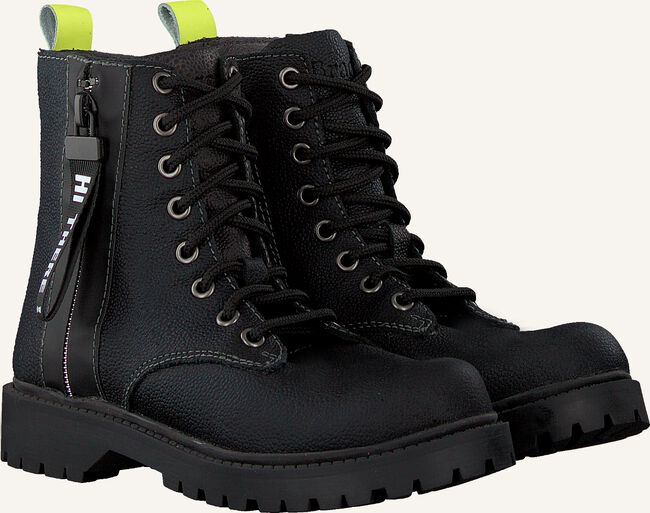 Zwarte BRAQEEZ Veterboots BELLE BOOT Zwarte BRAQEEZ Veterboots BELLE BOOT - large