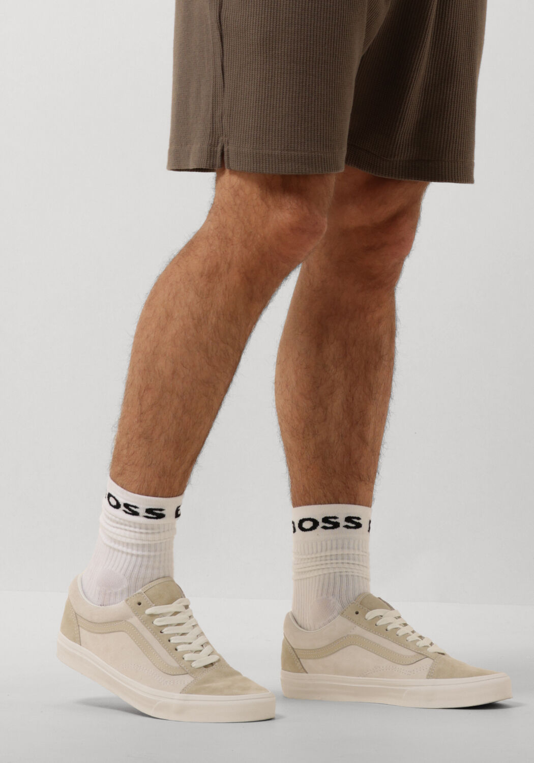 Beige VANS Lage sneakers OLD SKOOL PIG - large