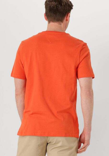 Oranje TOMMY HILFIGER T-shirt ESS SEASONAL REG FIT SOLID TEE - large