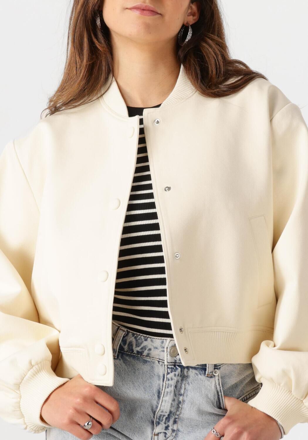 NOTRE-V Dames Jassen Nv-fynn Beige