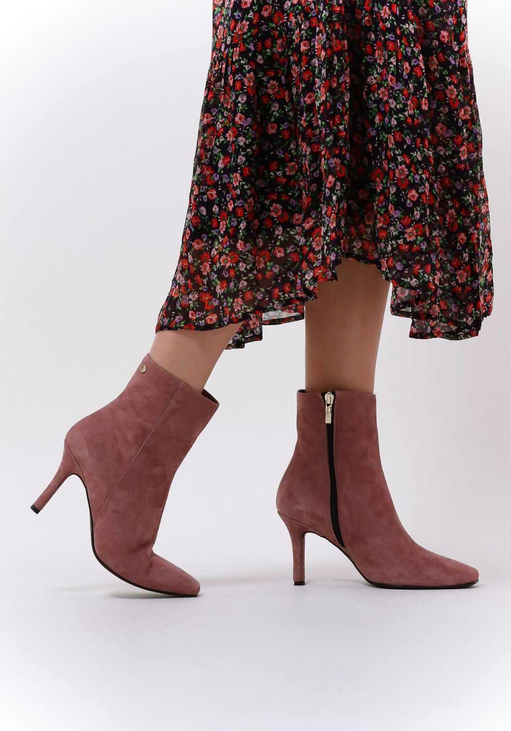 Roze NOTRE-V Enkellaarsjes 18236 - large