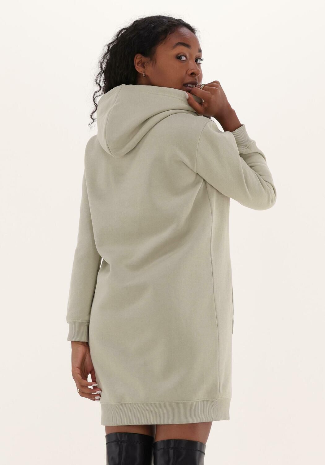 Beige new arrivals hoodie dress