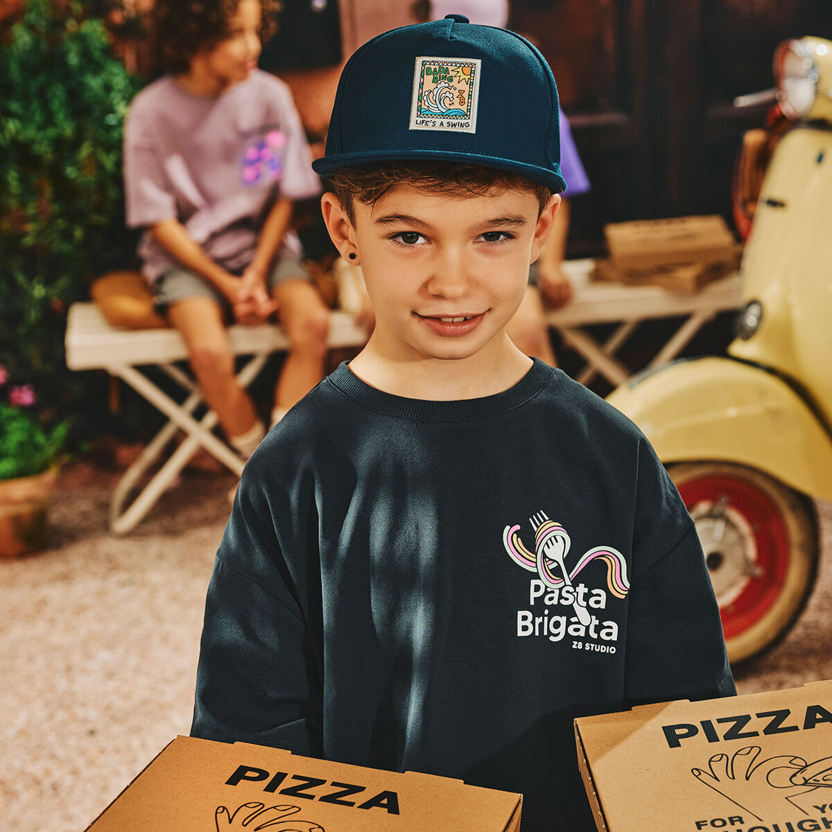 Donkerblauwe Z8 Pet MASSIMO - large