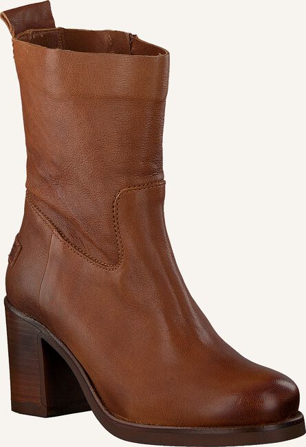 Cognac SHABBIES Enkellaarsjes 183020112 Cognac SHABBIES Enkellaarsjes 183020112 - large