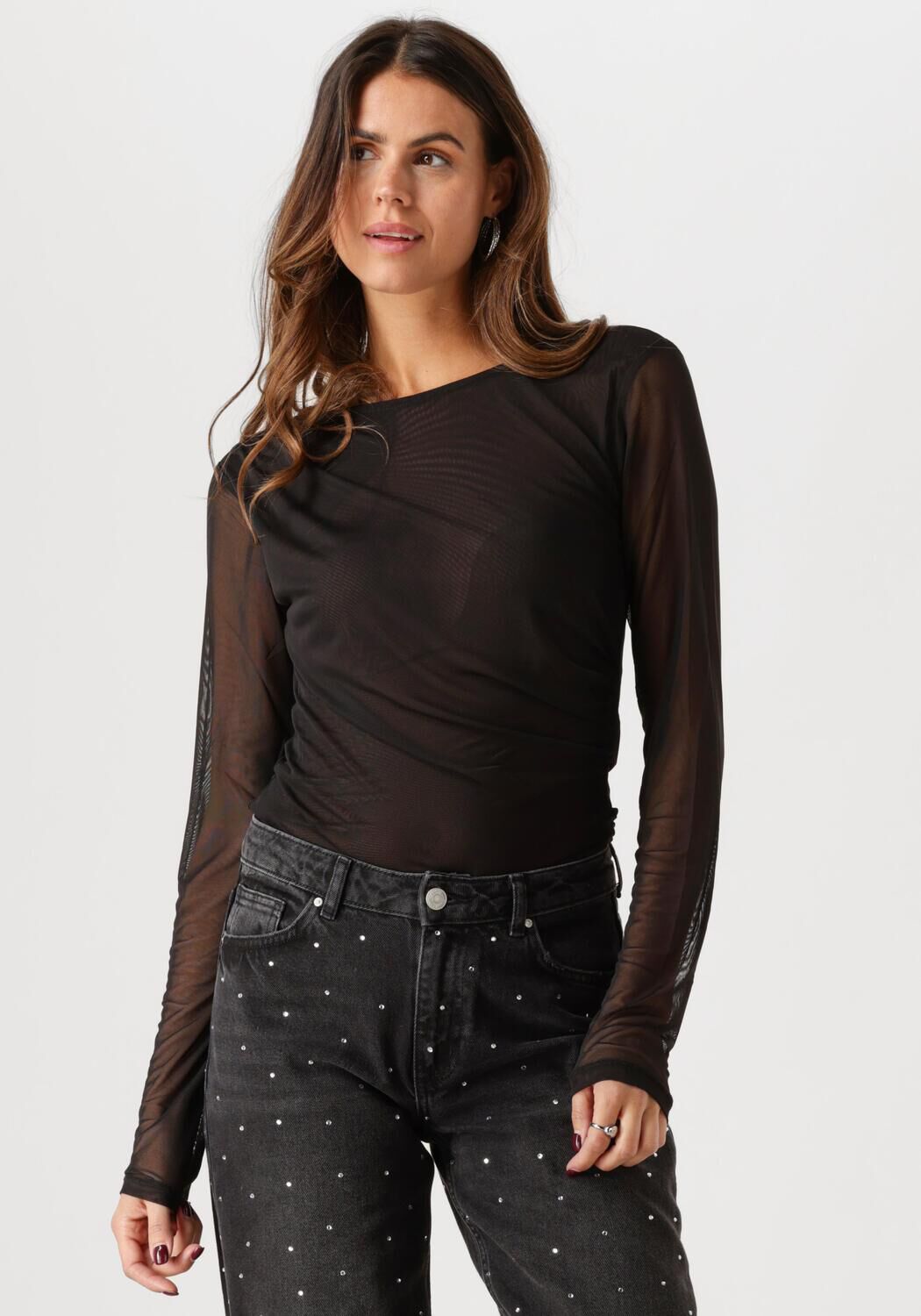 MSCH COPENHAGEN Dames Tops & T-shirts Mschamadine Illenora Top Zwart