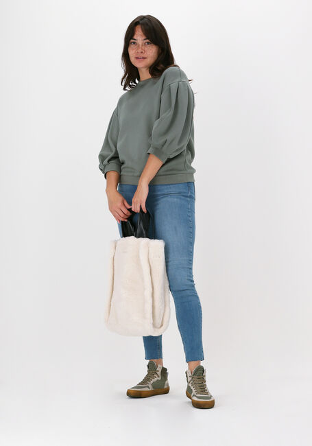 Groene MSCH COPENHAGEN Trui IMA 3/4 SWEATSHIRT 16241 - large