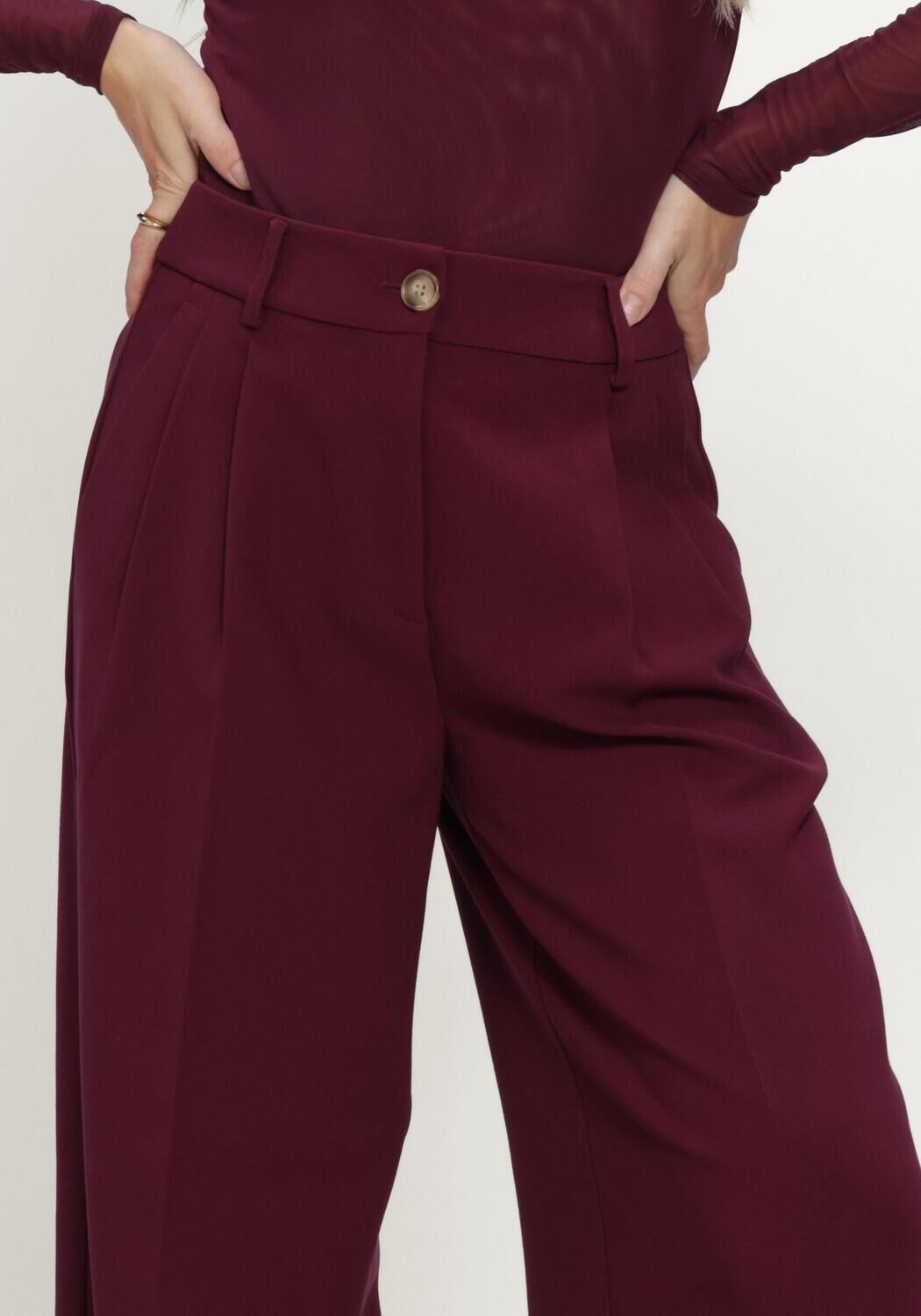 Bordeaux LINA LOCCHI Pantalon LL-BETSY - large