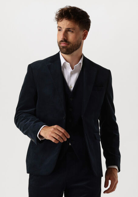 Donkerblauwe SELECTED HOMME Gilet SLHREG-DUCA CORDUROY - large