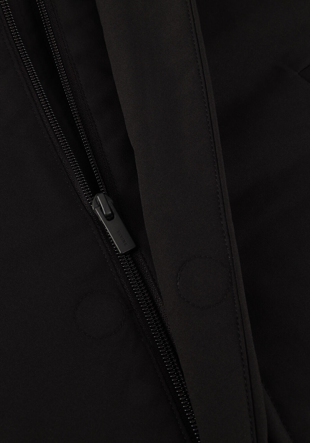 Zwarte ELVINE Parka's LUCIUS - large