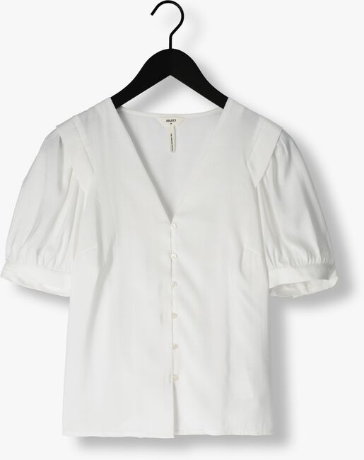 Witte OBJECT Blouse OBJSY 2/4 TOP - large