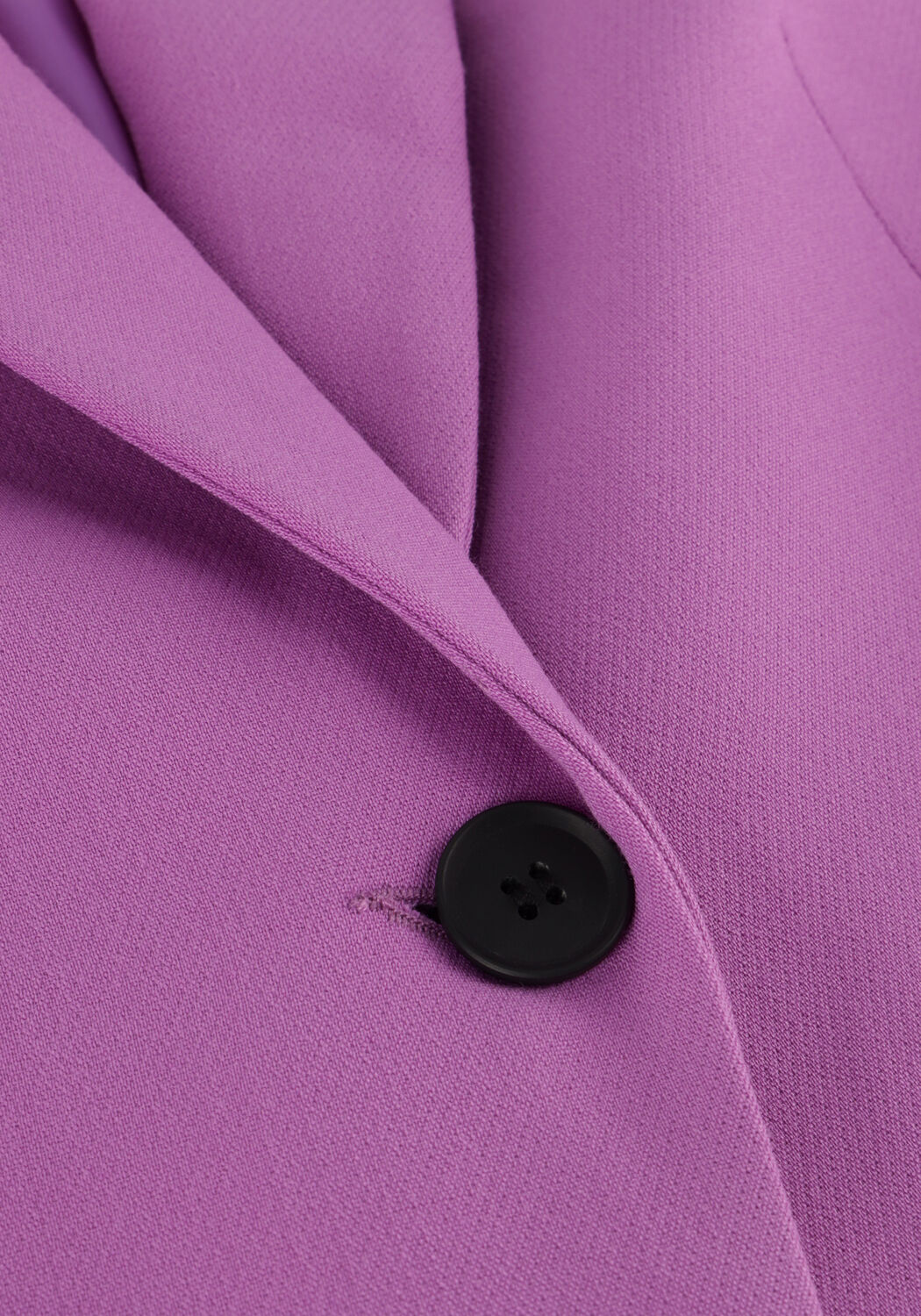 Paarse JANSEN AMSTERDAM Blazer WQ238 WOVEN BLAZER WITH LONG SLEEVE - large