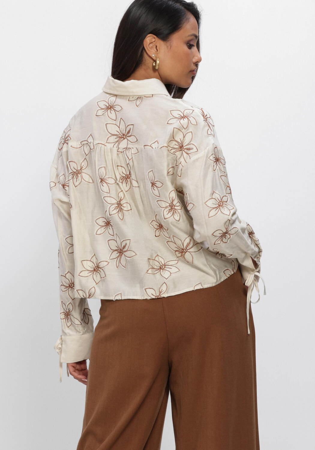 Ecru NUKUS Blouses BAILEY BLOUSE FLOWER - large