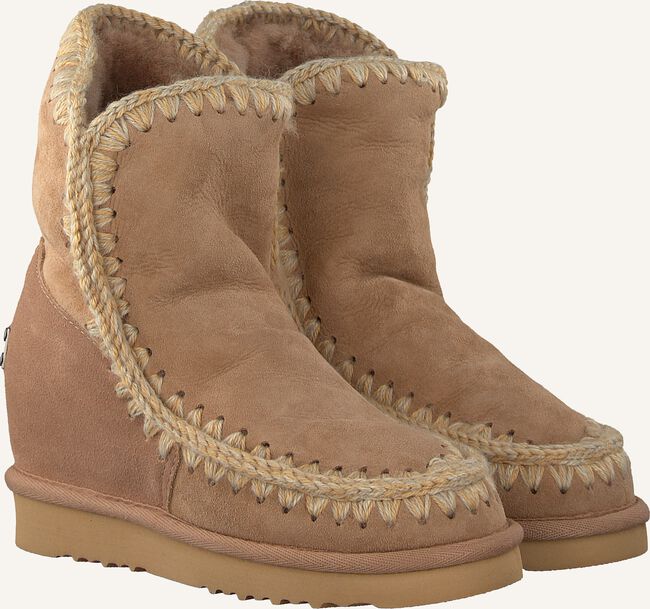 Beige MOU Vachtlaarzen ESKIMO INNER WEDGE SHORT Beige MOU Vachtlaarzen ESKIMO INNER WEDGE SHORT - large
