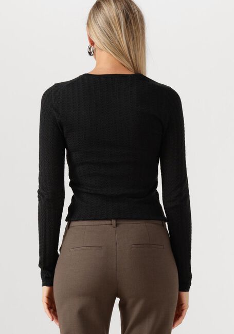 Zwarte SELECTED WOMEN Trui SLFNAJA TIGHT LS KNIT O-NECK - large