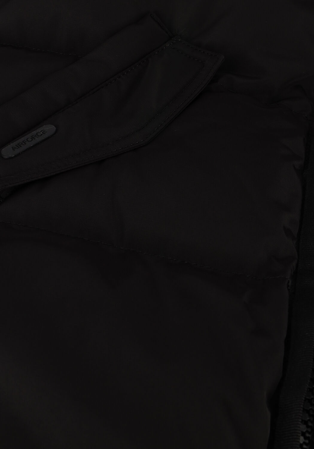 Zwarte AIRFORCE Gewatteerde jas FRG0623 - large