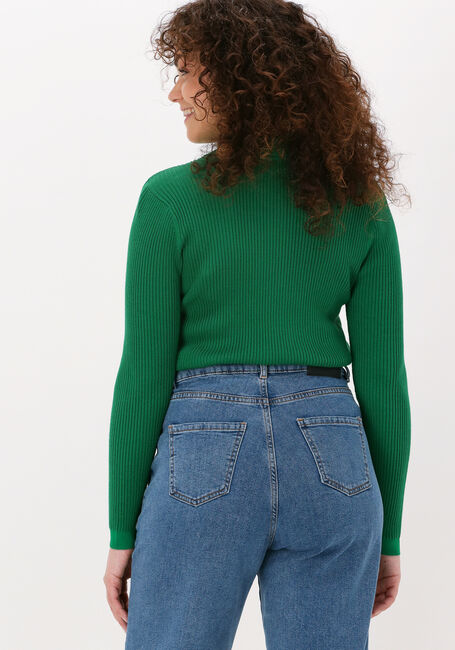 Groene CO'COUTURE Trui BADU POLO KNIT - large