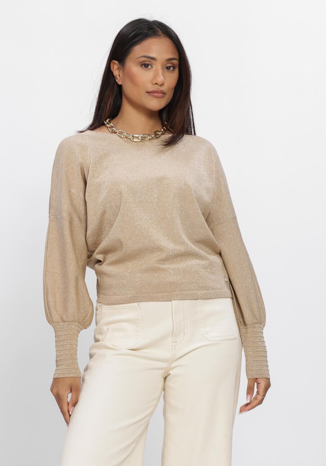 Camel NUKUS Trui JORIEN PULLOVER LUREX - large