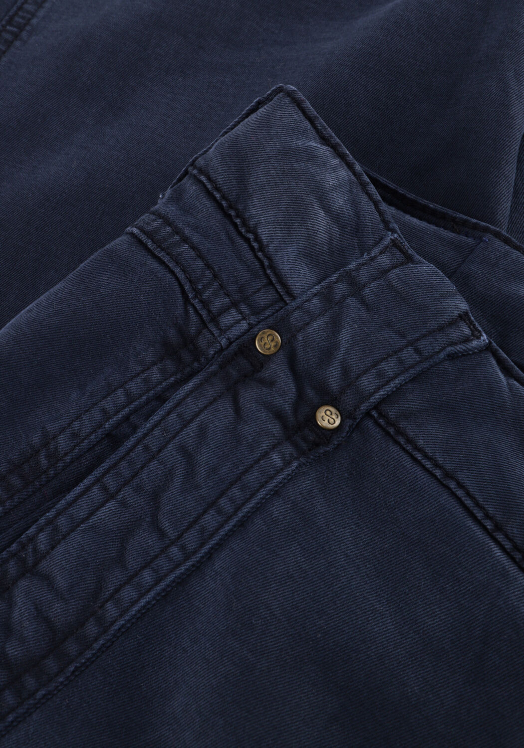 Donkerblauwe SUMMUM Straight leg jeans STRAIGHT ULTRA SOFT STRETCH TWILL - large