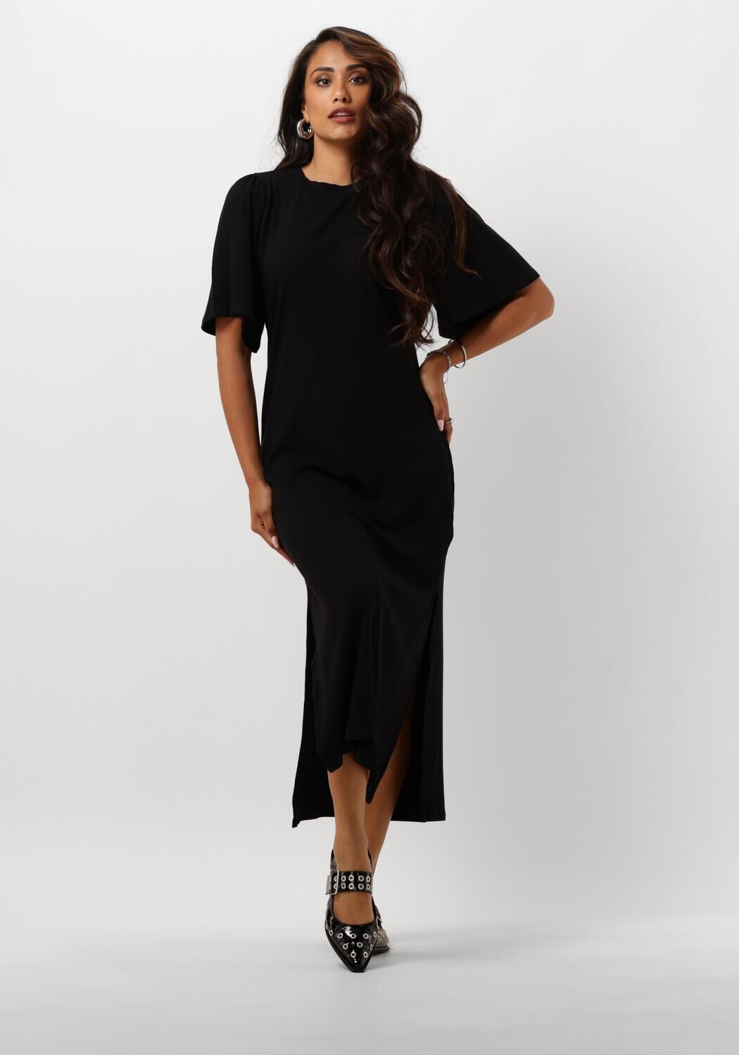 Bruuns Bazaar Zwarte Women Luteabbnathalena Jurk Black Dames