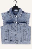Blauwe NOTES DU NORD Gilet DEMI BLUE DENIM VEST Blauwe NOTES DU NORD Gilet DEMI BLUE DENIM VEST - medium