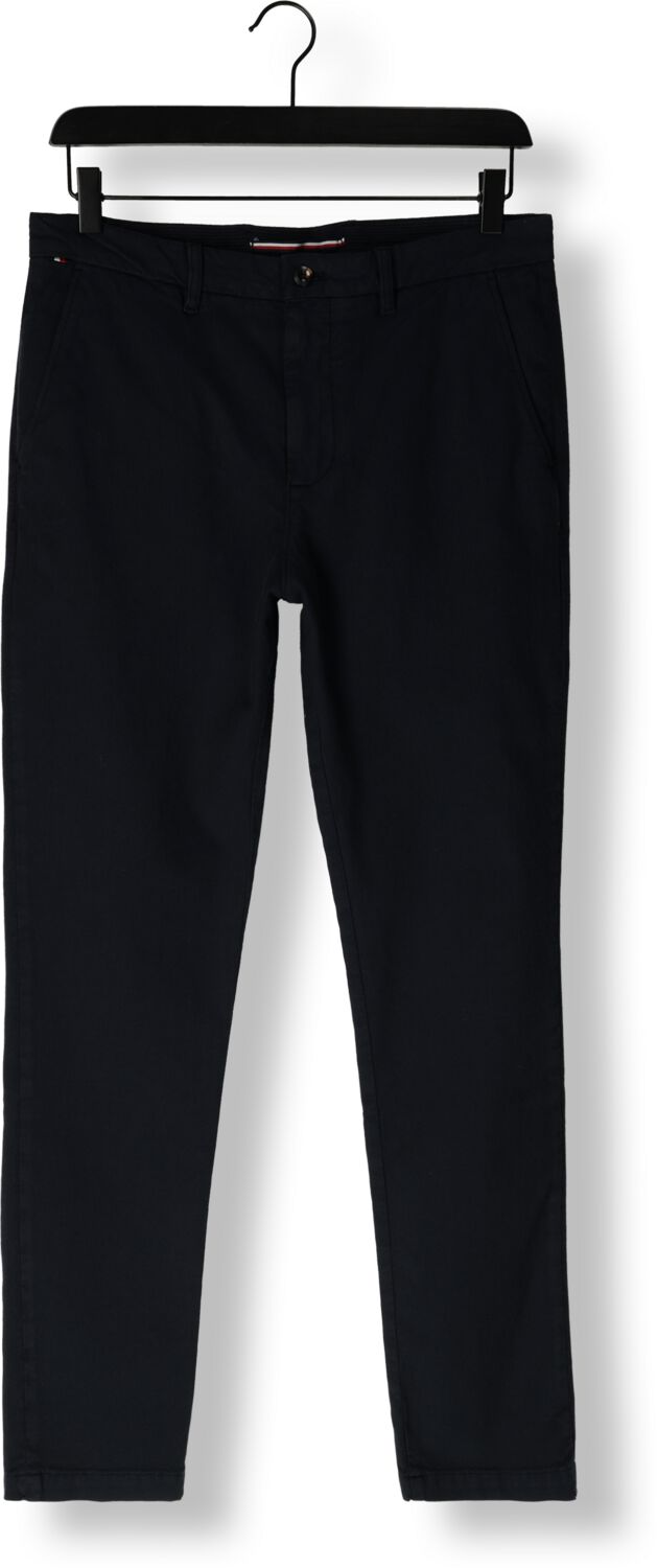 TOMMY HILFIGER Heren Broeken Chino Bleecker Structure Gmd Donkerblauw