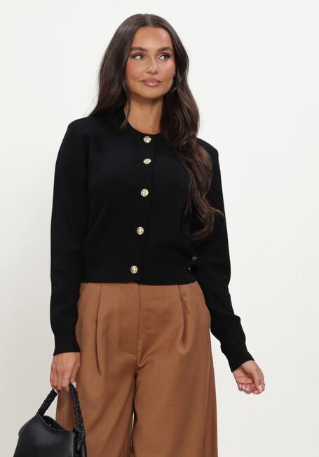 Zwarte JOSH V Vest FLISS CARDIGAN - large