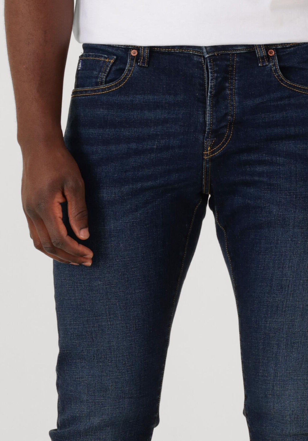 SCOTCH & SODA Heren Jeans Core Ralston Regular Slim Jeans Zwart