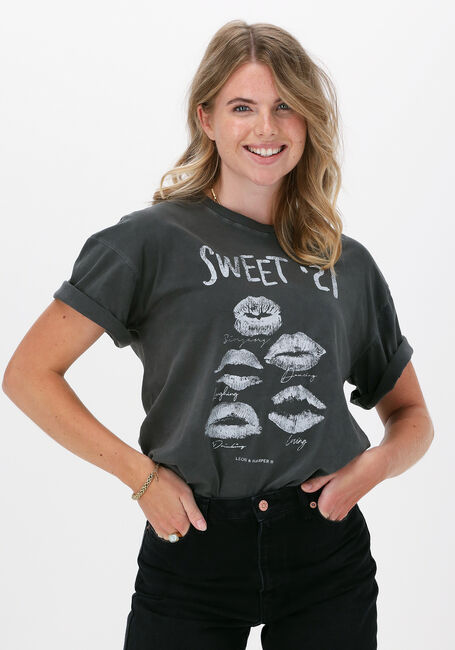 Grijze LEON & HARPER T-shirt TITAN JC05 SWEET - large