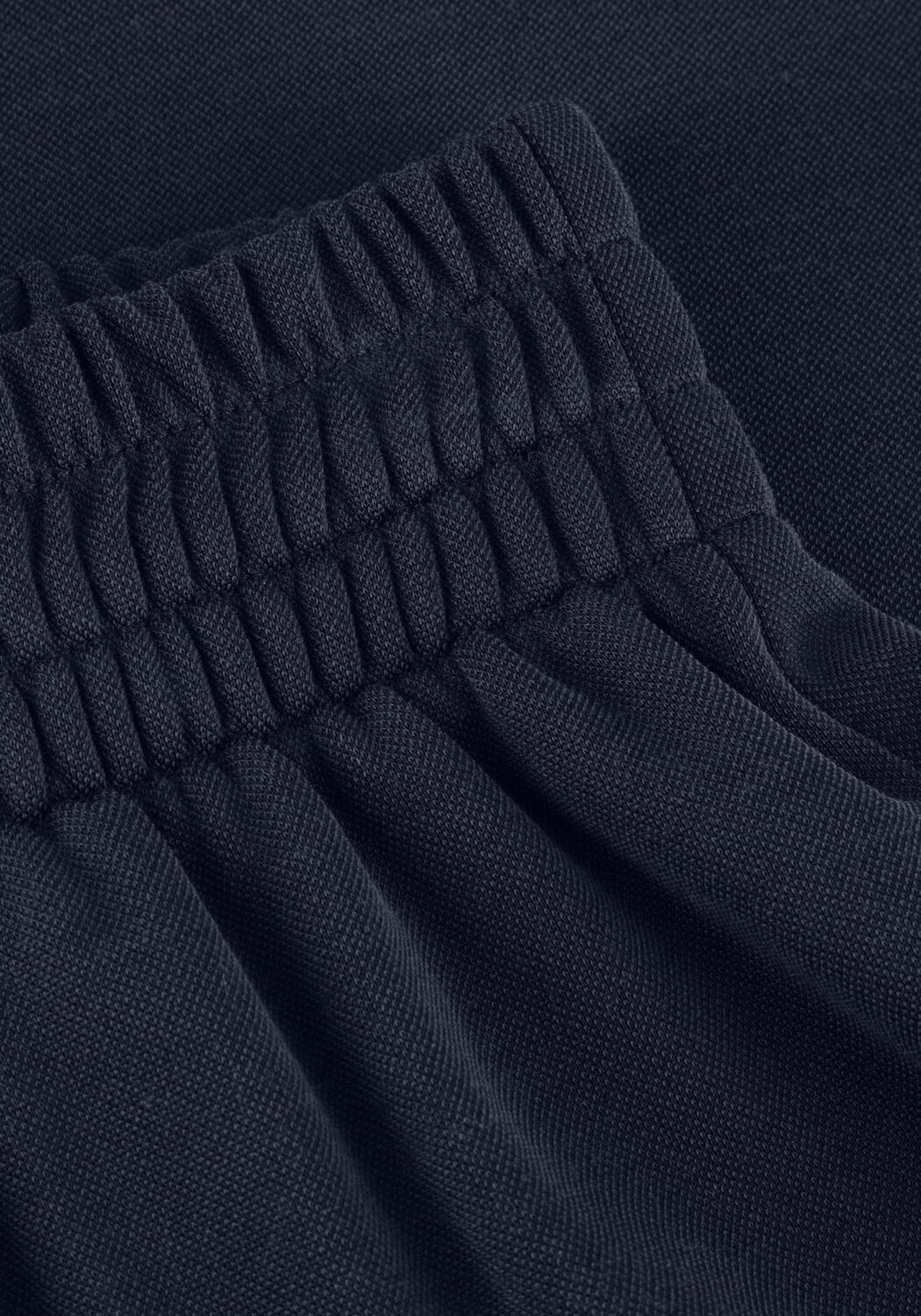 Donkerblauwe MSCH COPENHAGEN Wijde broek MSCHJAZLYN LYNETTE PANTS - large