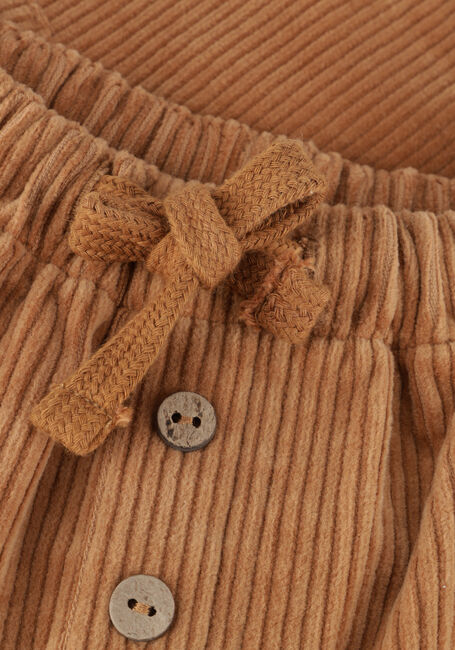 Cognac QUINCY MAE Lange broeken LUCA PANT - large
