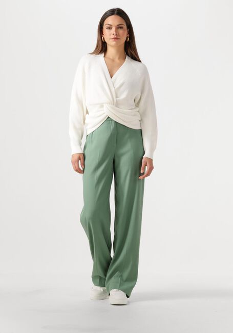 Groene MINUS Pantalon LIVINA STRAIGHT LEG PANT - large