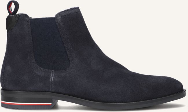 Blauwe TOMMY HILFIGER Chelsea boots SIGNATURE HILFIGER SUEDE CHELSEA Blauwe TOMMY HILFIGER Chelsea boots SIGNATURE HILFIGER SUEDE CHELSEA - large