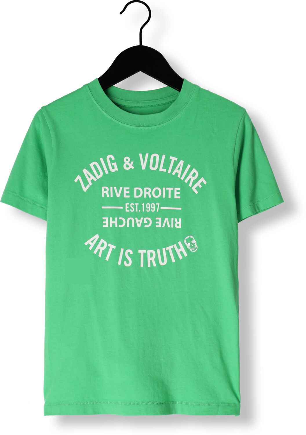ZADIG & VOLTAIRE Jongens Polo's & T-shirts X60086 Groen