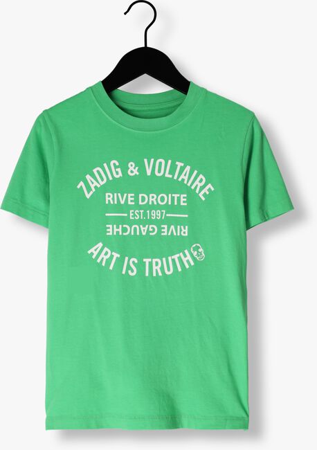 Groene ZADIG & VOLTAIRE T-shirt X60086 - large